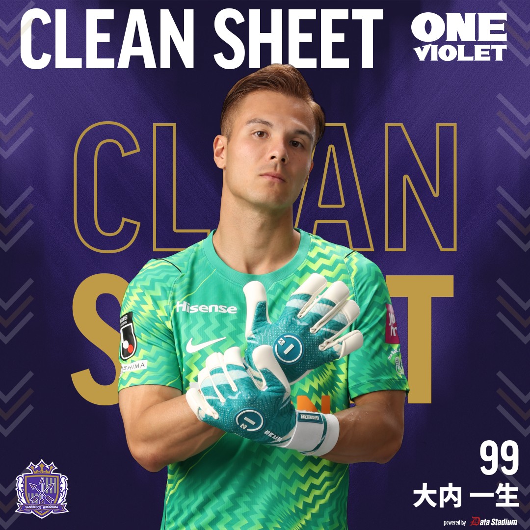 sanfrecce_SFC's tweet photo. 𝑪𝑳𝑬𝑨𝑵 𝑺𝑯𝑬𝑬𝑻

🔒#大内一生

#sanfrecce #ONEVIOLET #Jリーグ https://t.co/NLLddwXLaL