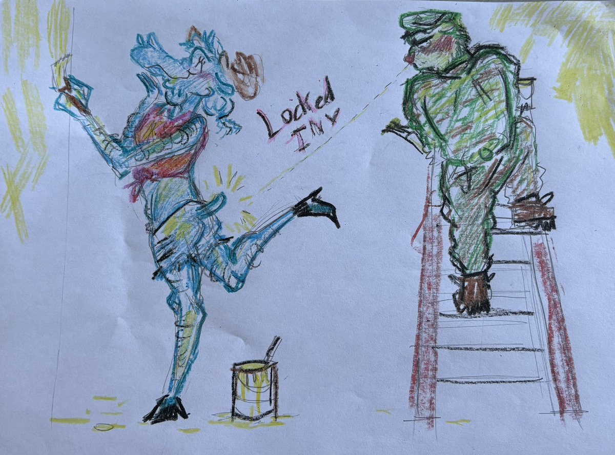 clownlady7's tweet photo. Work doodles #htf #nutty https://t.co/uABn8L5L5i