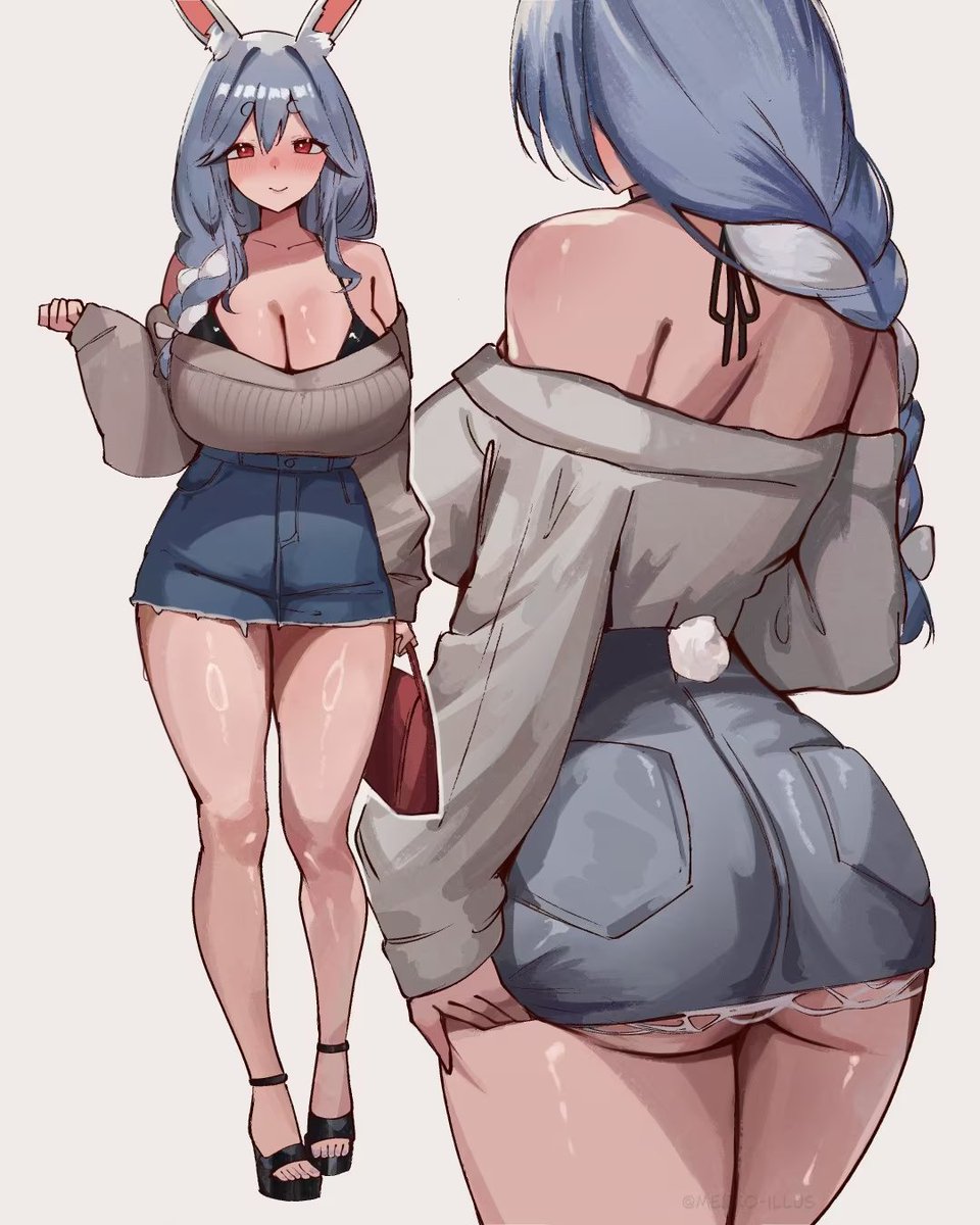 SpawnPointPeko's tweet photo. Pyon Pyon.~

The peko mama is just in time for her summer outfit. ♡ https://t.co/QcNYKuCX3v