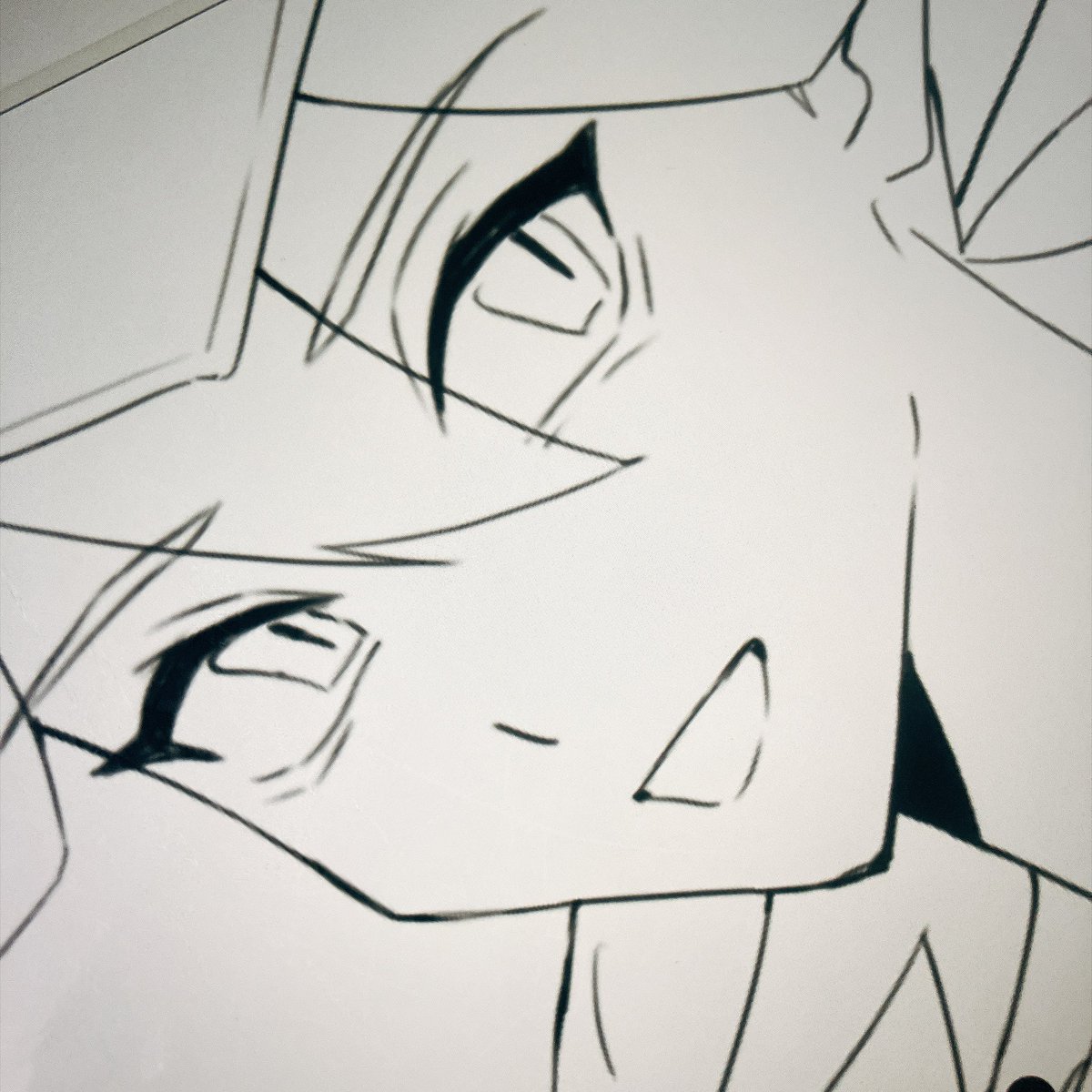 kanz_oo's tweet photo. 帰省先にiPadを持って帰るのを忘れ、他人のiPadにランス様を描き残すなど https://t.co/NaR1bylGaw