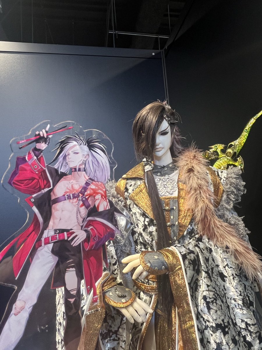 cocochicon's tweet photo. 師尊がお仕事で不在だったのでバンドマンになった花信風を冷劍くんに見せてあげました😆
2026.8.8

#特撮人形劇の世界展
#SOULTRA https://t.co/b2uLzqFTiK