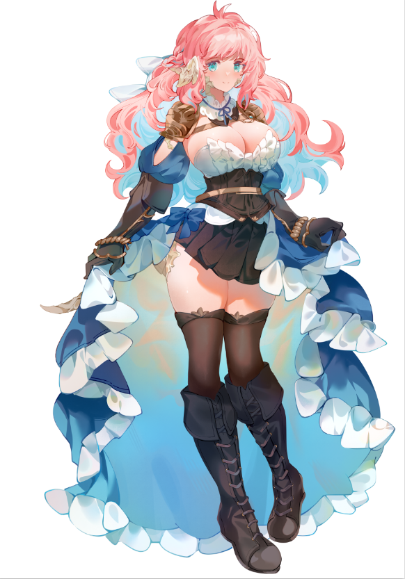 Fenrishion's tweet photo. drew senchan for 2026! 
she's going to be a 1:1 scale standee for a con happening end of this year! https://t.co/mMn4HEQqxd