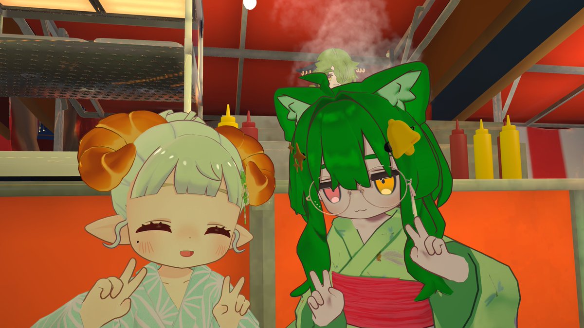232_big_fantasy's tweet photo. #VRC緑髪同好会
今月もね https://t.co/2mYUFZ5F0t