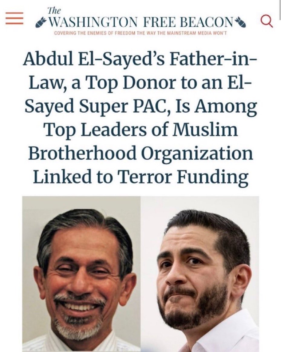 BabblingBrooksi's tweet photo. @MarkRuffalo Mark says, “Nothing to see here…El-Sayed’s family is an average American family 👇 https://t.co/AAZI3DfxbH