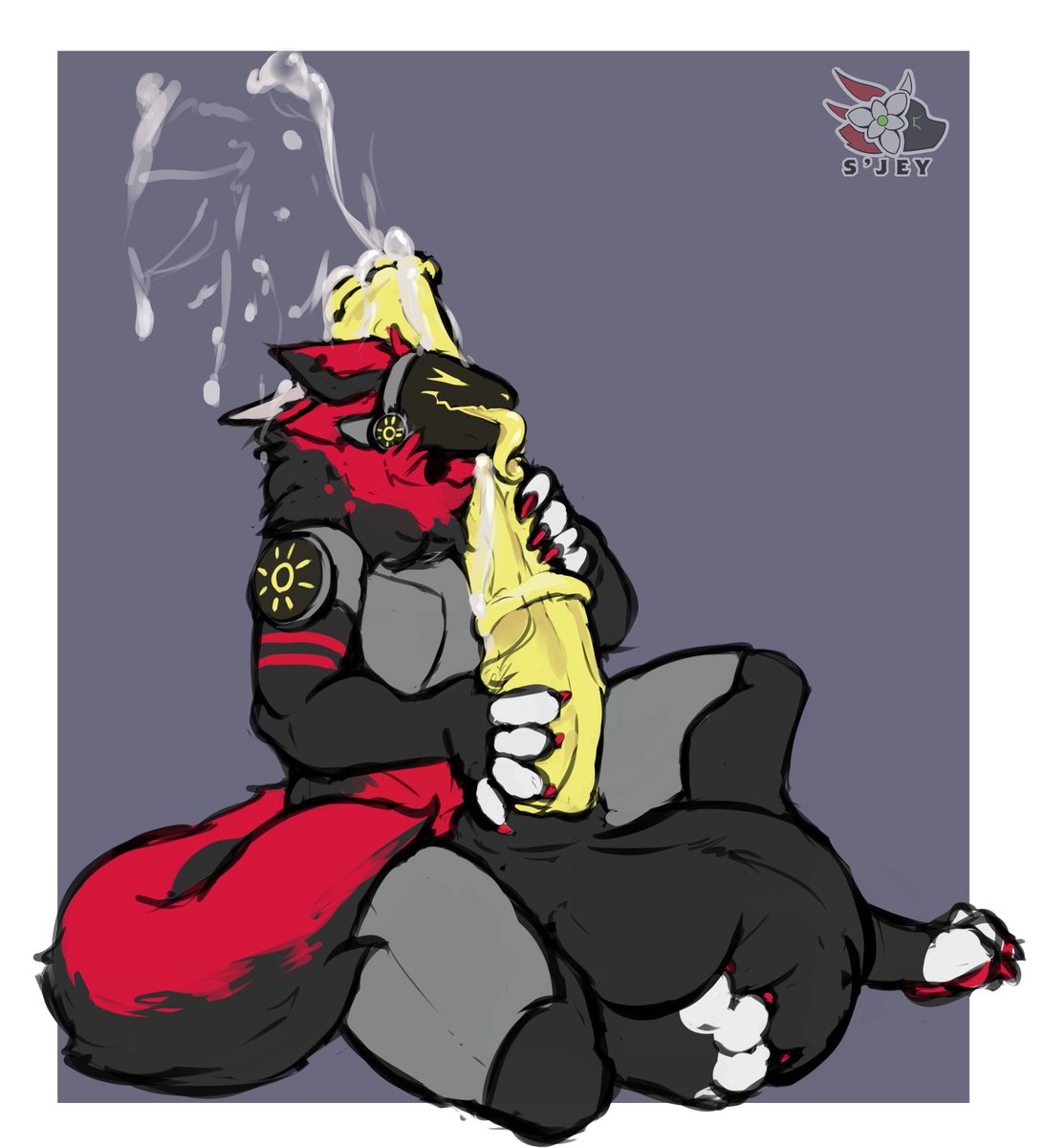 itstedda's tweet photo. CW cock vore and HUGE proto cock and nuts tiiihiii!!!
.
.
.
.
.
Sol enjoying 8/8 with some nice clenching and churning :))
(text/cruel(?) in comments) 
art by @SJey_Afterdark https://t.co/7dUrOeXcwU