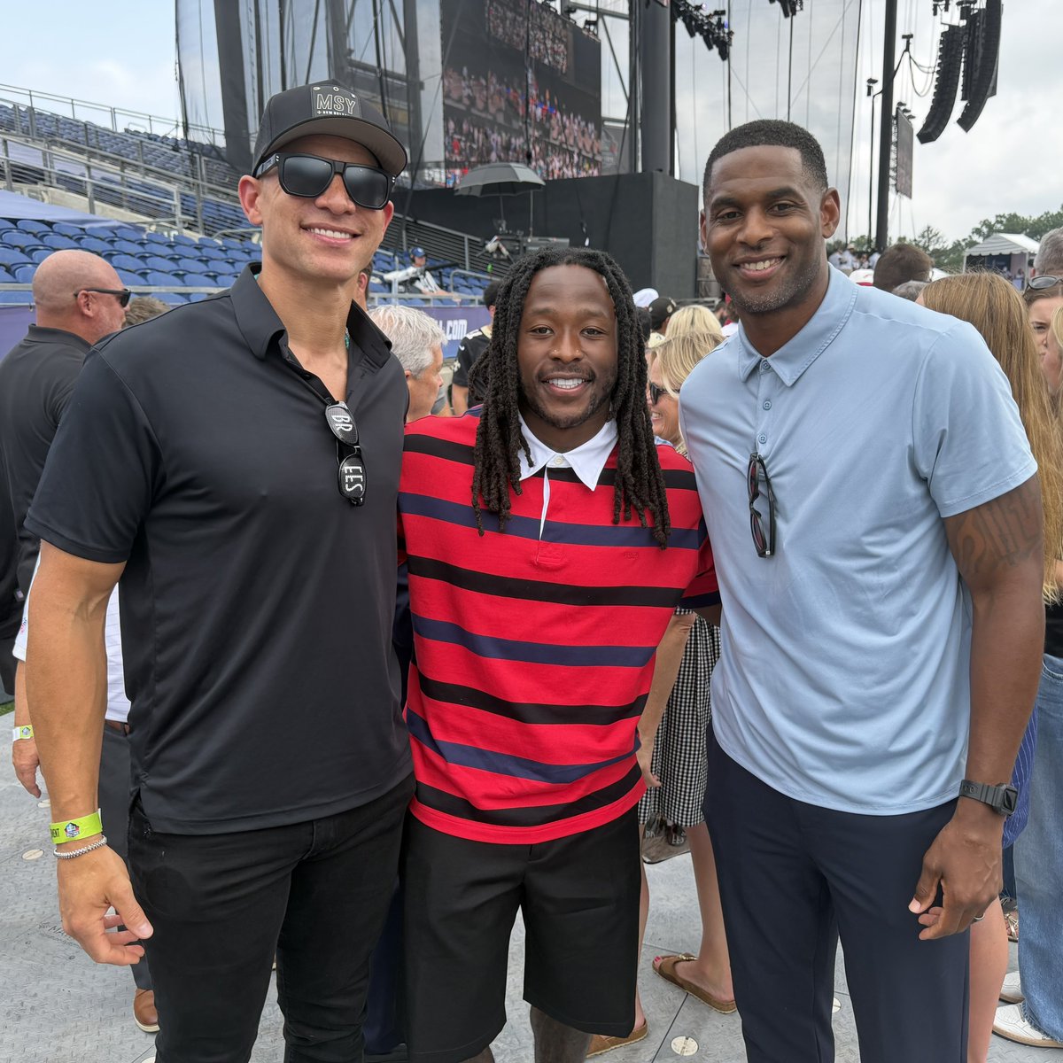 Saints's tweet photo. Jimmy, AK, Colston. 🥲 https://t.co/eUVWr5VejO