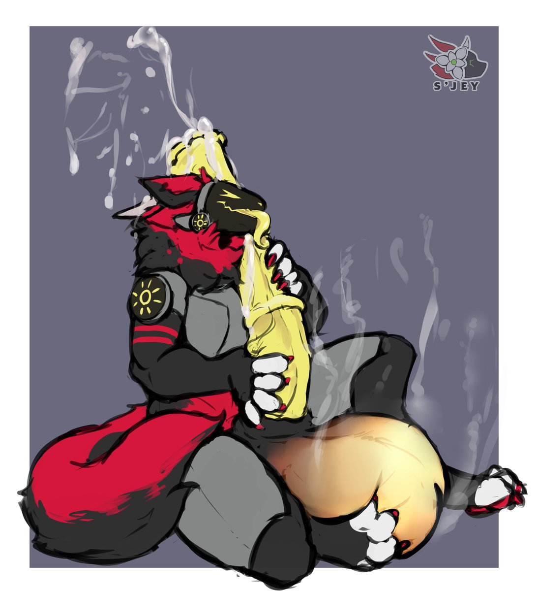 itstedda's tweet photo. CW cock vore and HUGE proto cock and nuts tiiihiii!!!
.
.
.
.
.
Sol enjoying 8/8 with some nice clenching and churning :))
(text/cruel(?) in comments) 
art by @SJey_Afterdark https://t.co/7dUrOeXcwU