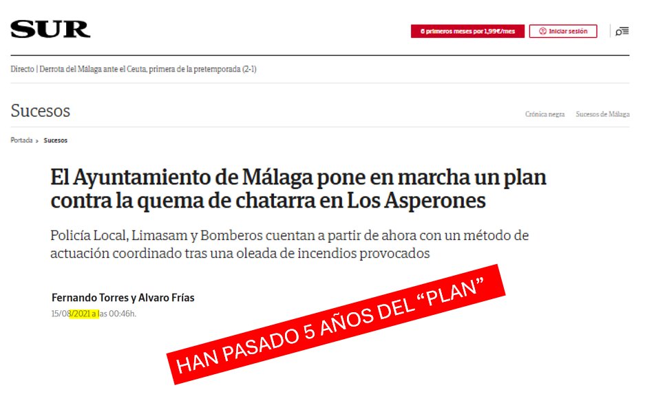 encierrobombmlg's tweet photo. El pasotismo del @malaga @pacodelatorrep ante cualquier problema que se salga de sus 'prioridades' clama al cielo.

@AvelinoPP menudo planazo vendió usted hace 5 años. Pues así todo. ¿Cuánto le cuesta su gestión a los malagueños? 🤣 https://t.co/L38buUiTbt