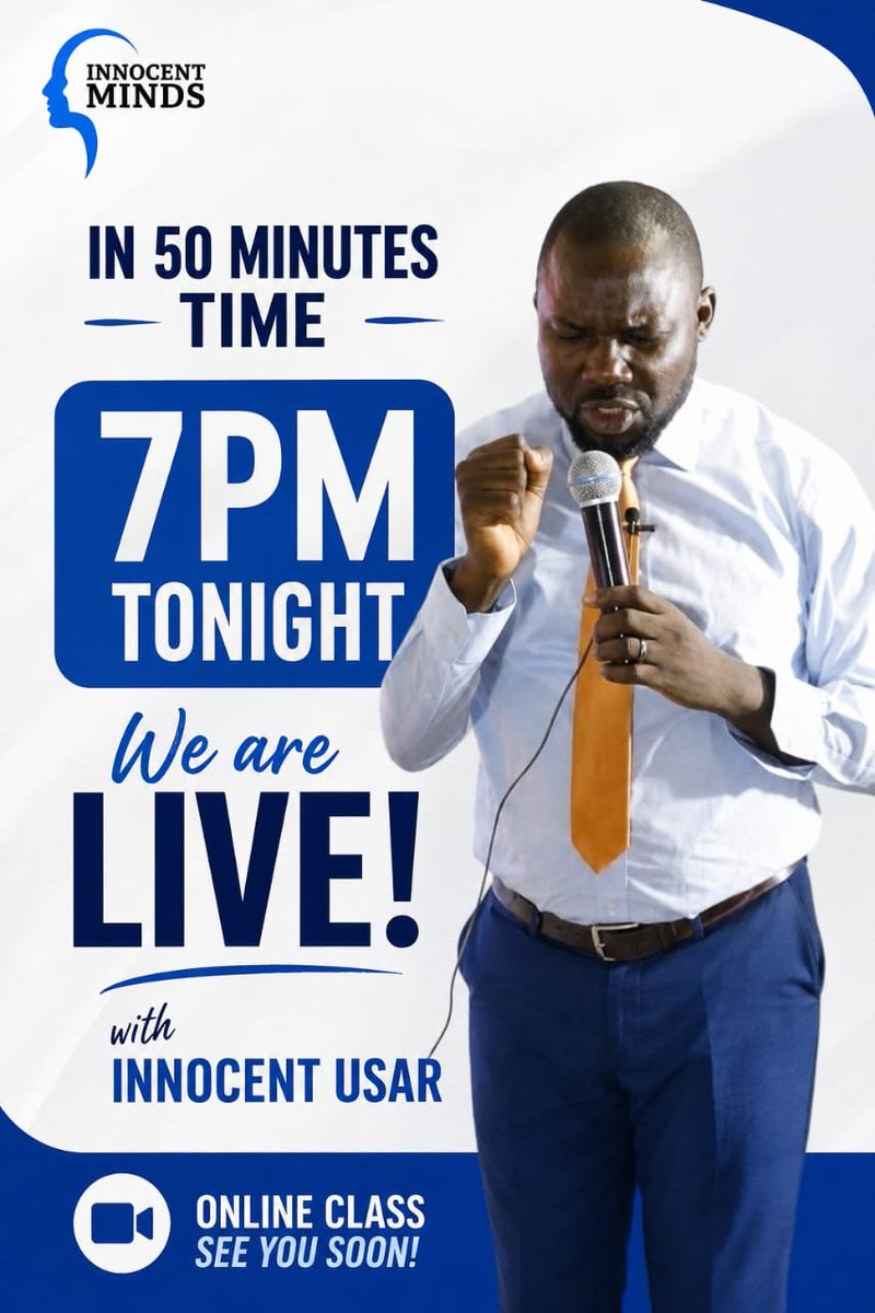 InnocentUsar's tweet photo. We are back with week 5  of the online experience on Zoom tonight. 

We are half-way through.

TO WHOM IT MAY CONCERN only!

No one does Neuro Linguistic Programming (NLP) in Nigeria and indeed across Africa like we have done at InnocentMINDS for 17 years

#NLPNigeria 
#InnocentMINDS 
#BehaviouralArchitecture 
#TransformationalChangeWork
#NeuroLinguisticProgramming