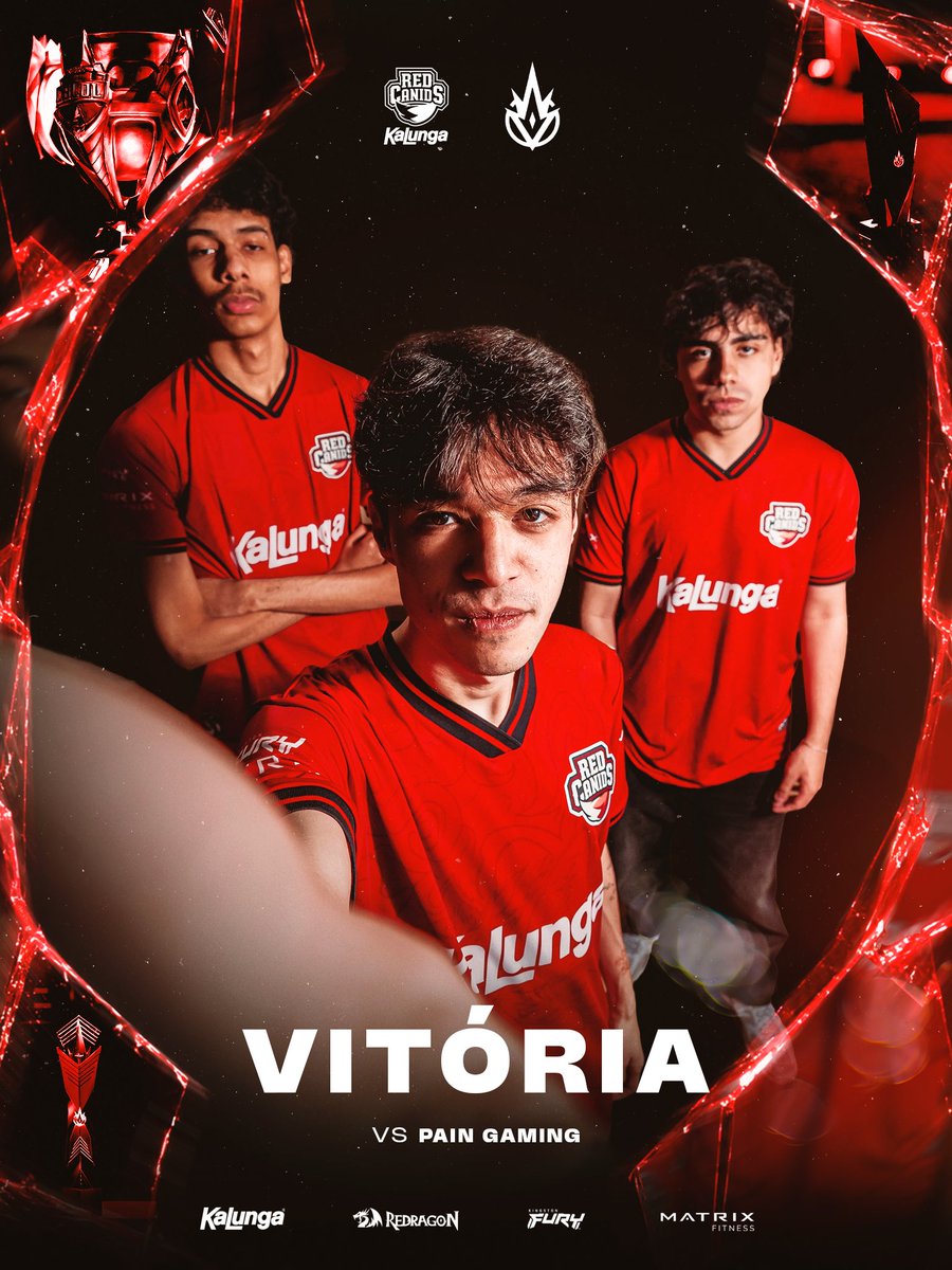 REDCanids's tweet photo. Dever de casa feito ✅ 

Seriedade e trabalho até o fim. 2-0 pra cima da paiN e segunda tem mais um jogo contra a LEV! #GoRED https://t.co/3wYAFfAX6a