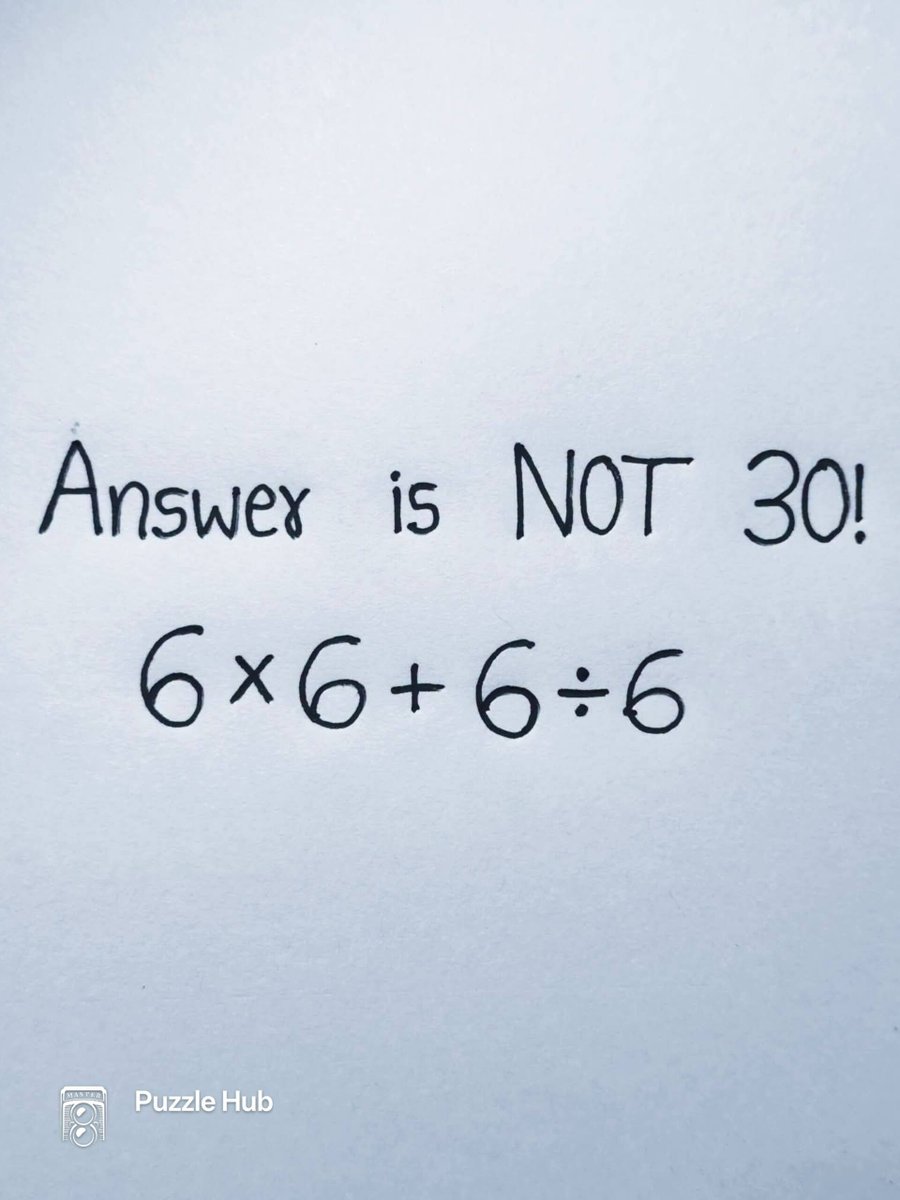 SmartThink6j's tweet photo. Test your math skills. 🔥

Don't skip the basics. 👀

Can you solve it? https://t.co/rml1QjHwww