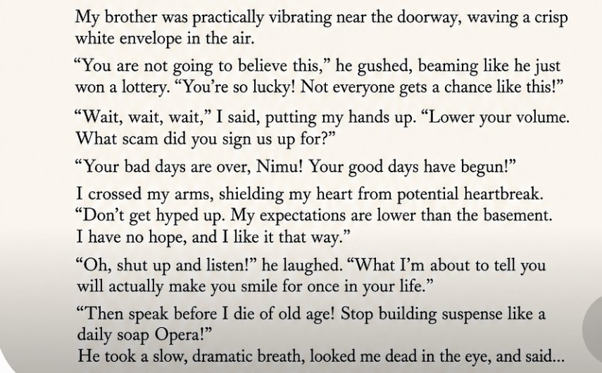 kavitasharma05's tweet photo. So guys, I'm writing this story! Give it a quick read &amp; let me know your thoughts, should I keep writing? What should I change ?.. https://t.co/LOCZQ4Tl43