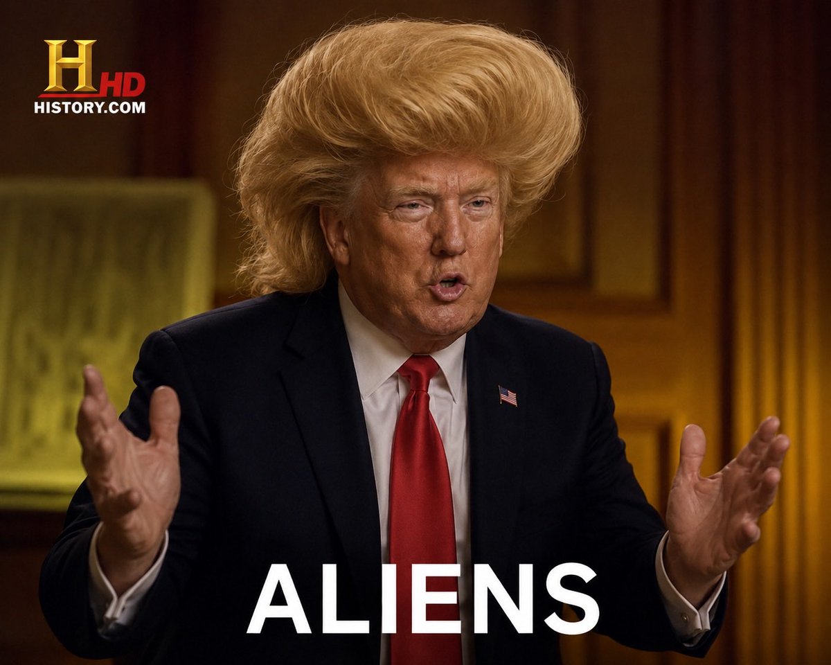 MAGA_Aliens's tweet photo. Ancient Trump https://t.co/CntVj6WfLp