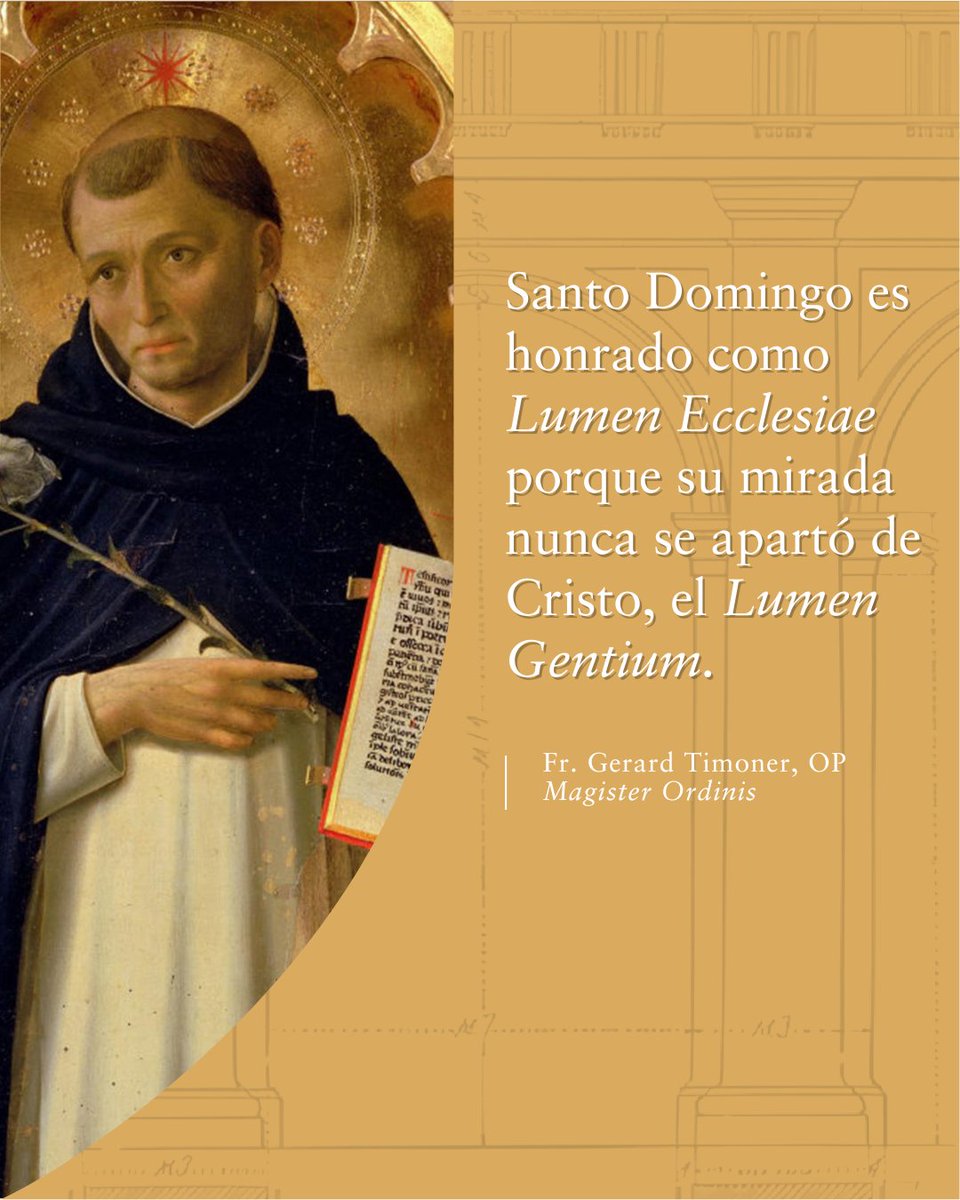 Dominican_Order's tweet photo. A blessed Feast of our Holy Father, St. Dominic! https://t.co/SdPD75xi57