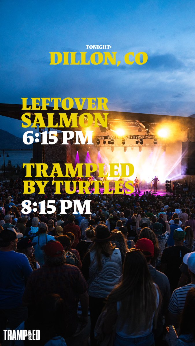 tbtduluth's tweet photo. Today in Dillon, CO @dillonamphitheater. Watch the livestream on Nugs. https://t.co/vpdoFwQ3pr