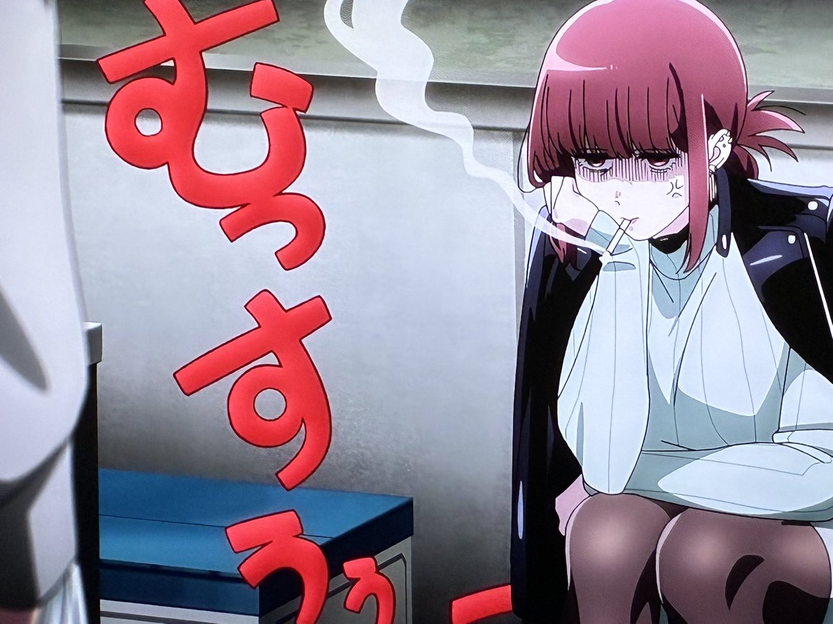スーパーの裏でヤニ吸うふたり 第0話 ツイート画像 1