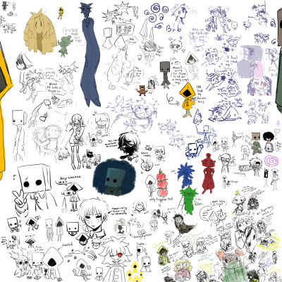 Varytick's tweet photo. HERE'S THE ENTIRE MAGMA!!!!!!!!!!!!! SHOUTOUT TO ALL THOSE WHO PARTICIPATED THIS WAS FUN AS HECK !!!! SORRY I DIDNT POST THIS EARLIER I WAS TAKING A FAT NAP

#littlenightmares https://t.co/Lbdr2F8Vqk
