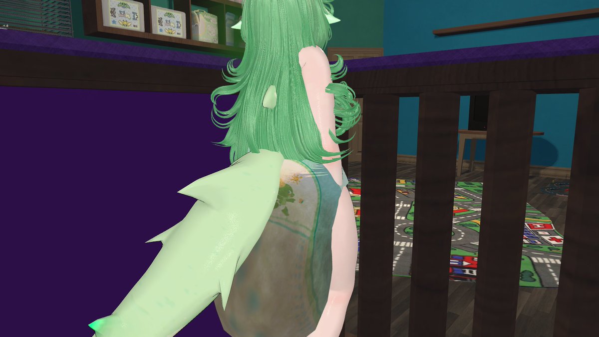AdmireAlpaca's tweet photo. hanged out with people, got babysitted, got permission to have silly juice, then got put into a crib after I got too much for people

am big adult https://t.co/jDZ0Vq6KHg