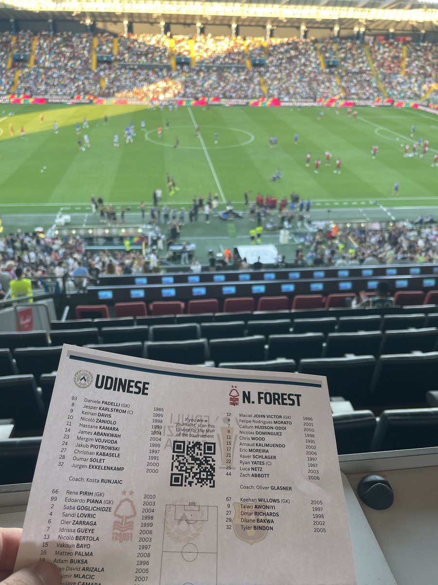 ivanvadori's tweet photo. Tutto pronto per #friuliveneziagiuliacup @Udinese_1896 @FCBarcelona @NFFC #udinese #fvg #udine https://t.co/z9DLuAtc5N