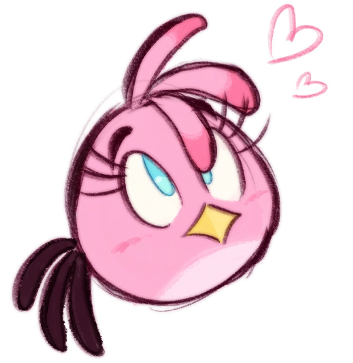Ramphastoz's tweet photo. Quick doodle of the gal <3
#angrybirds #angrybirdsfanart https://t.co/4p4tCodA1F