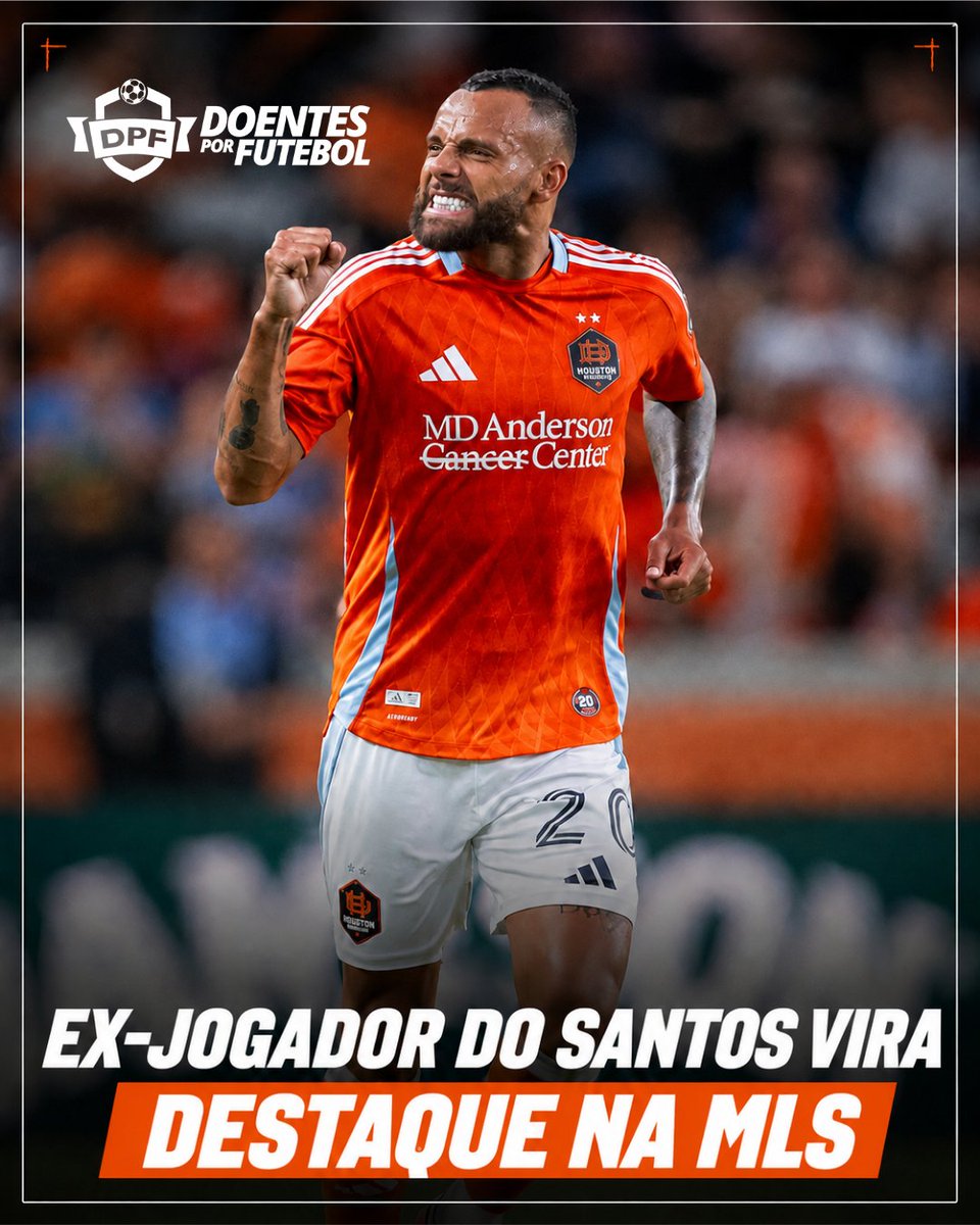 DoentesPFutebol's tweet photo. É, meus amigos, nada como um dia após o outro. 

Se no Santos recebia críticas com frequência, na nova casa o cenário é bem diferente. 

Guilherme chegou na MLS e já virou um dos jogadores mais produtivos da liga. 

Em 17 jogos pelo Houston Dynamo, são 15 participações diretas em gols, com 10 bolas na rede e 5 assistências. 

Além dos elogios, o desempenho rendeu a convocação para o All-Star Game da MLS, o tradicional evento que também existe em outros esportes do EUA. 

E aí, torcedor do Peixe, bateu saudades ou não é pra tanto? 😅

📸 Marcus Ingram/Getty Images