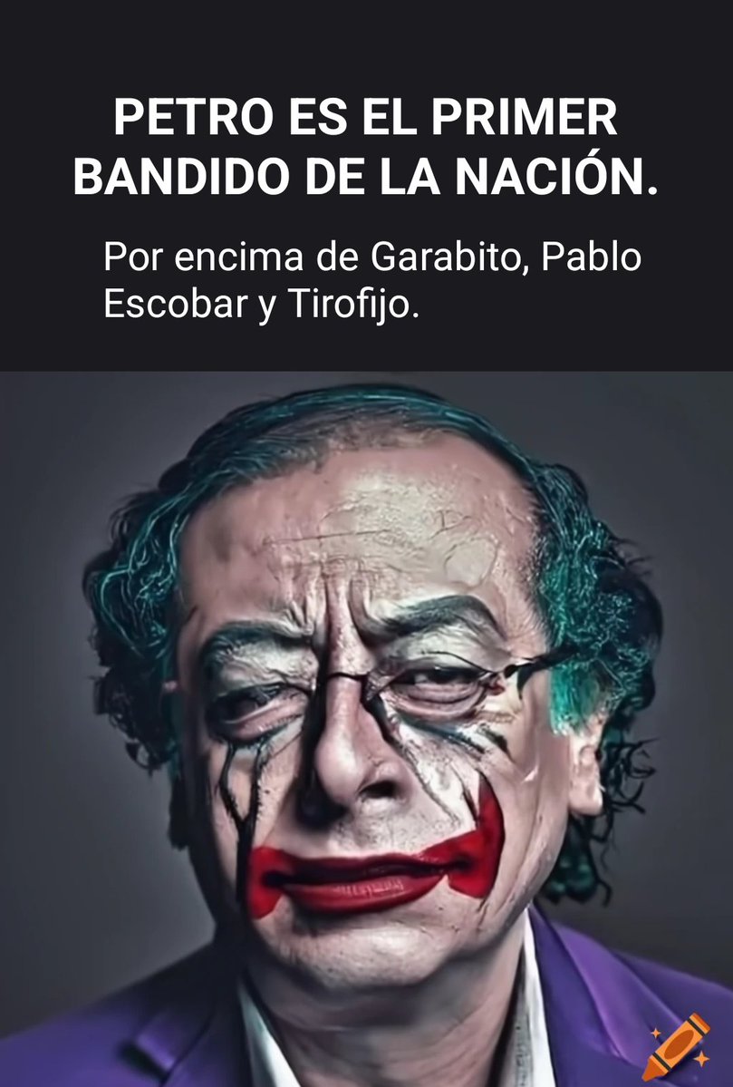 joanprideri1's tweet photo. @DianaSaray Debe ser duro ser hija del primer bandido de la nación y de una golfa. 🤔 https://t.co/6RTnZqOjNB