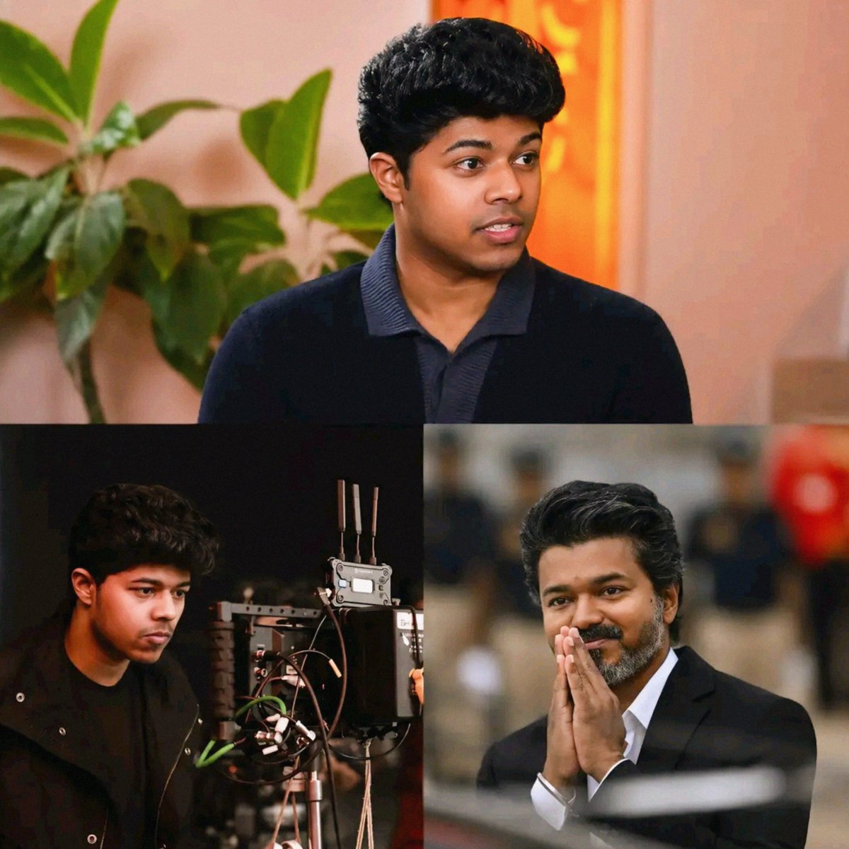 vijucharlie's tweet photo. My father was the first person to give me the green signal to pursue filmmaking 🎬

: Jason Sanjay ❤️ https://t.co/V3LDJCpaUW