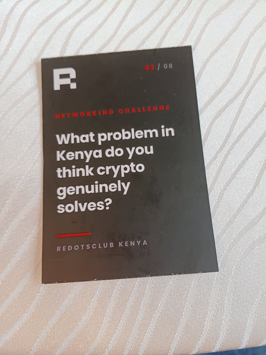 _florencemakaa's tweet photo. Glad to be part of The Dunch event by @RedotsClub Kenya
I got a question "What problem in Kenya do you think crypto genuinely solves?"
#RedotsClubsKenya
#Friendsofredot
#RedotCommunity
#Redot https://t.co/R7JGJqjIEm