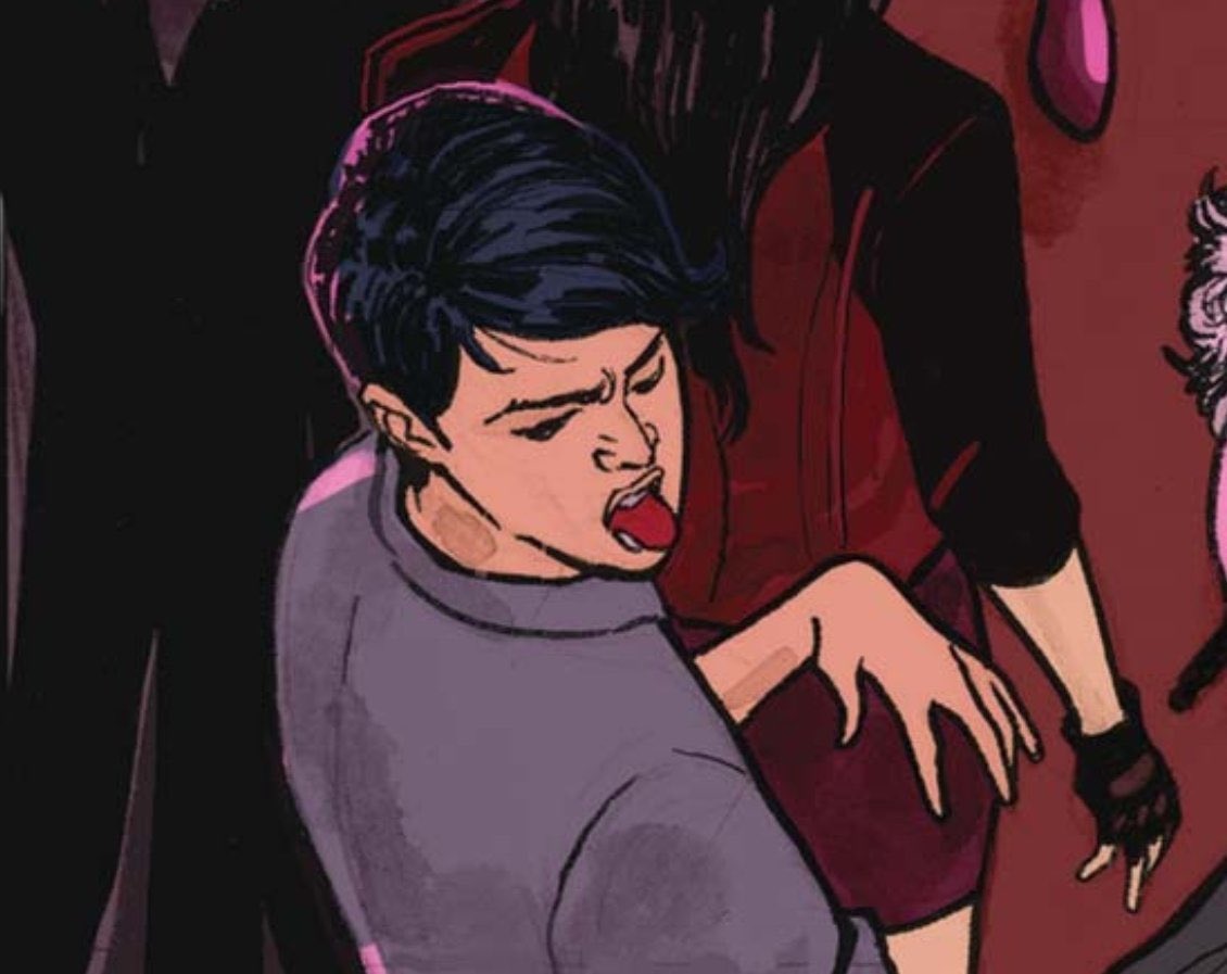 FerMPalazzo's tweet photo. You can’t hate on “feminine” twinks and be a wiccan fan 

Either Accept the character was never meant to pass and you are just homophobic (yeah.. even if you are gay)

Or Find yourself some hypermasculine beefcake to stan and leave us real fans alone https://t.co/u3Ze69oktD