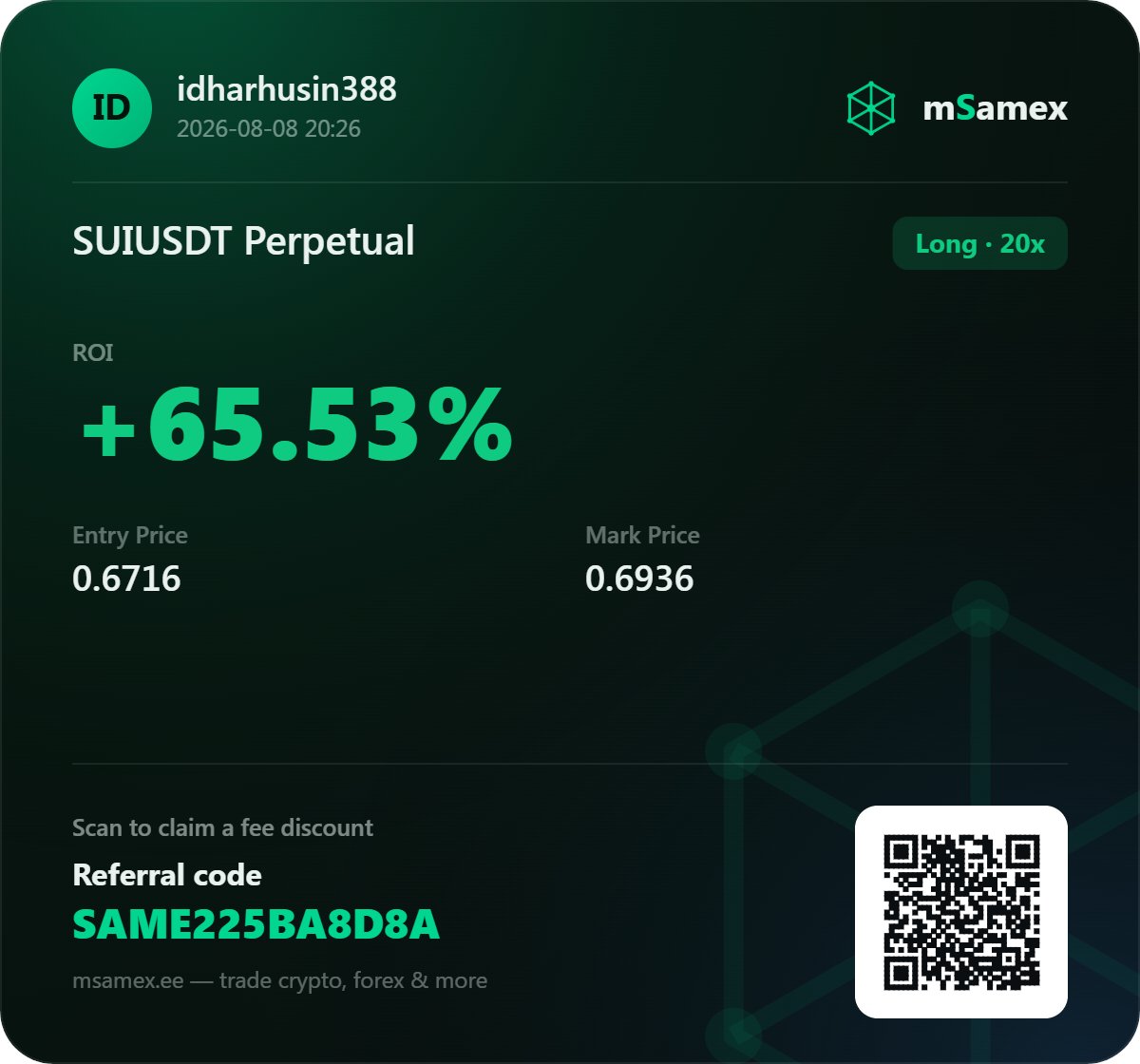 FreeLegitCrypto's tweet photo. FUTURE TRADE IS SOO EASY

-Tradingview (My Own Indicator)
-Pacifica (Confirmation)
-Future with Bonus Register Account on
  Profit https://t.co/BRSb3fDgTf

My Deep Strategy, No deposit, Take Bonus, Managing, Analysing, and Execute than PROFIT https://t.co/MqQOB0vU9k