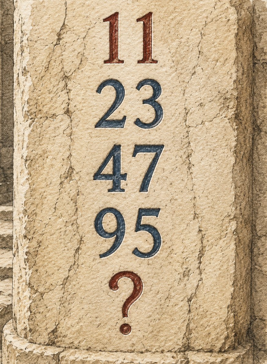 SmartThink6j's tweet photo. If you can solve this in 10 seconds, you're a genius.

Can you find the next number? https://t.co/iWpupPB6ZJ