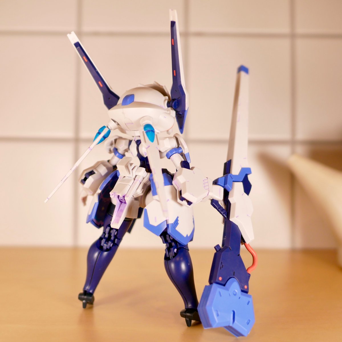 tamahiga8's tweet photo. バスターメイデン完成！
デザインが最高すぎる

透明の目がキュルキュルでかわいい！ https://t.co/ZyYDDsq00I