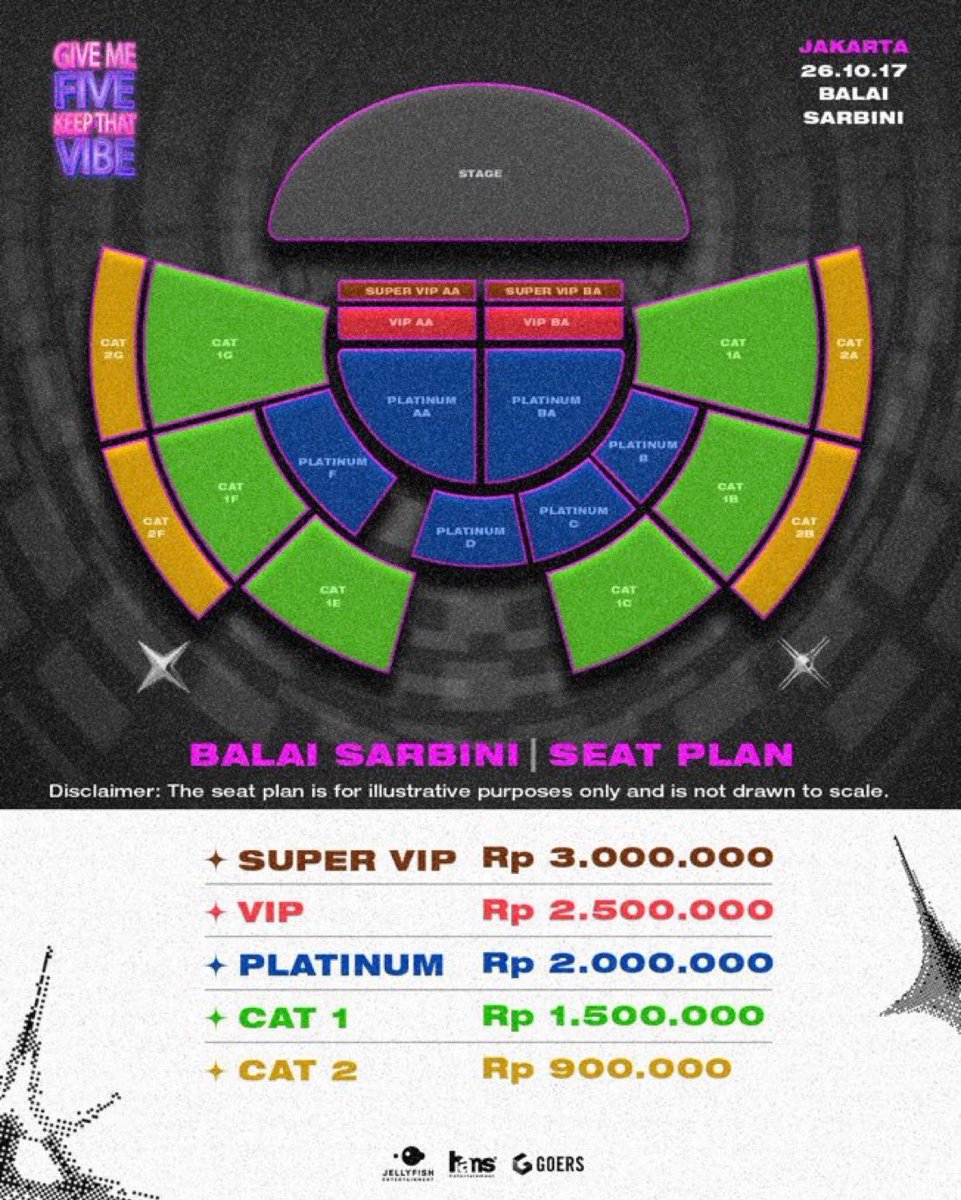 Ercnyi's tweet photo. WTS
VERIVERY "GIVE ME FIVE, KEEP THAT VIBE" Concert in Jakarta 🇮🇩

Tickets available🎫;
- SUPER VIP AA 
- VIP BA 
- PLATINUM AA 

instant transfer | meet up COD
on-site assistance
Dm me if wtb to buy📩
#베리베리 #VERIVERY
#VERIVERY_CONCERT
#GiveMeFiveKeepThatVibe
#GM5KTV https://t.co/PT14sfsOBB