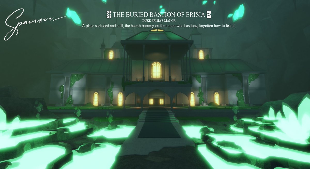 pawrsvv's tweet photo. Duke Erisia's Manor, done in reference to @V1kov_ 's art.
#deepwoken #Roblox #RobloxDevs #RobloxBuilder #RobloxMaps #Builder #RobloxBuilding https://t.co/MsFf8U9TlX