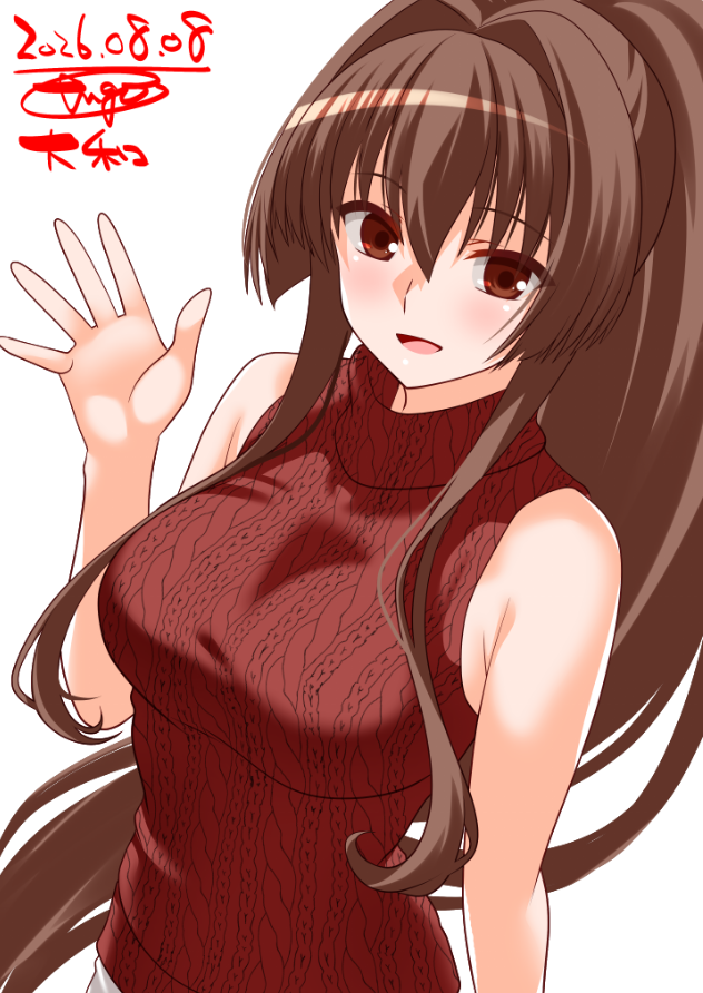 engo001's tweet photo. 大和進水日！

#艦これ版深夜の真剣お絵描き60分一本勝負 
#艦これ版真剣お絵描き60分一本勝負_20260808 https://t.co/YZOUxAAzEO