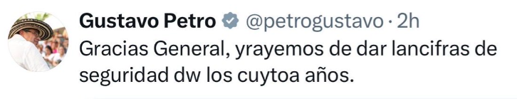Akustronique's tweet photo. No soy el general @DirectorPolicia , pero en el Observatorio Ciudadano de Datos, están las cifras de sus 3 primeros años y las preliminares desagregadas del cuarto año, señor expresidente @petrogustavo  

(Y el próximo mes, cuando @mindefensa libere las de julio, estará el mandato completo).

Por ahora, puede decirse que, durante su presidencia, se alcanzaron los peores niveles en presión delictiva y atrocidad criminal (ver siguiente tweet) 👇

https://t.co/2FvrfIAZOu