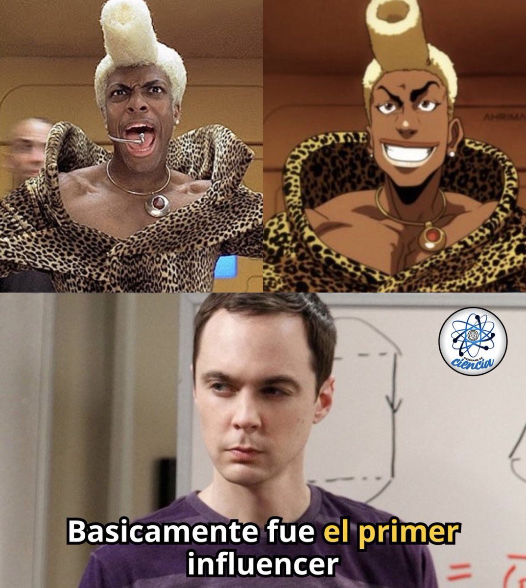 EnsedeCiencia's tweet photo. 🚨✨ Antes de que existieran los influencers de hoy, el universo ya tenía al suyo: Ruby Rhod en El Quinto Elemento (1997).

Con su carisma explosivo, transmitió en directo una aventura galáctica llena de alienígenas, peligros cósmicos y un meteorito rumbo a la Tierra. 🎤🚀

Su estilo exagerado, su energía desbordante y su famoso “Bzzzz” lo convirtieron en un icono adelantado a su tiempo: el primer showman interplanetario. 🌌🔥

Básicamente fue el primer influencer. 🤫