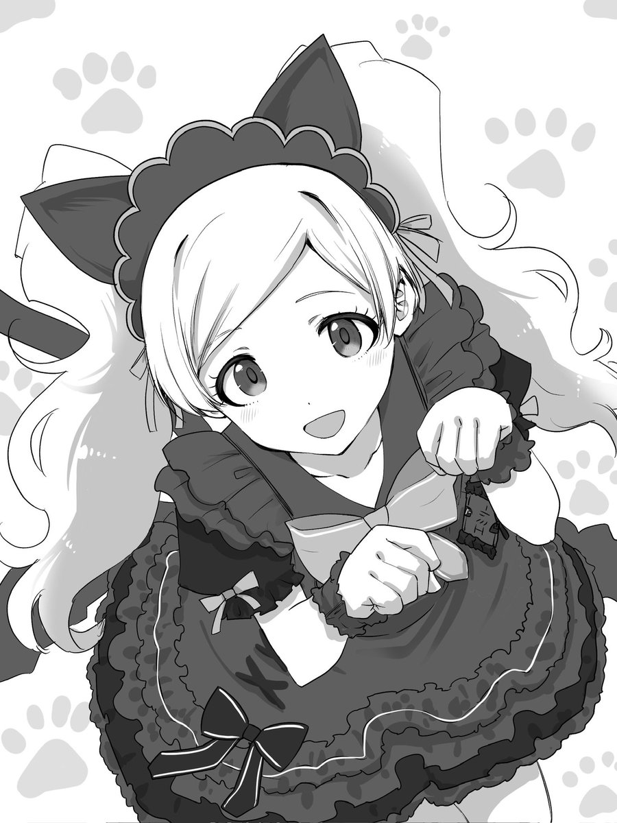 sunahamarabu's tweet photo. 最近男ばっかり描いてる気がするので世界猫の日のエミリー https://t.co/ApZMaSpCRm