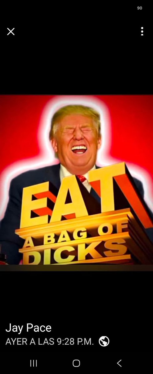 yooper6969692's tweet photo. @LenisTheOrca @POTUS Here you go, SUCK A SACK OF BALLS AND DICKS.. https://t.co/eMZZOnxatk