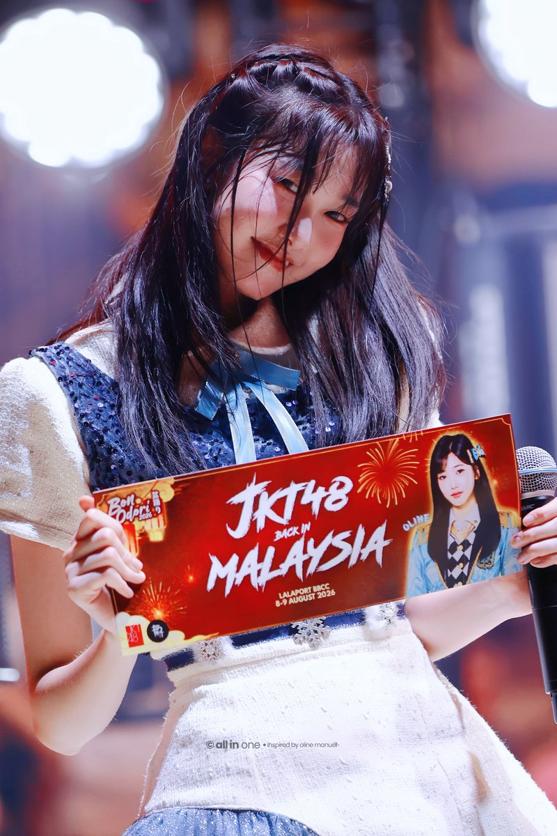 allin_one1103's tweet photo. 260808 First stage in Malaysia! 🇲🇾 @M_OlineJKT48 #OLINE #オリヌ #오라인 #JKT48 https://t.co/OTGuS6W2Cd