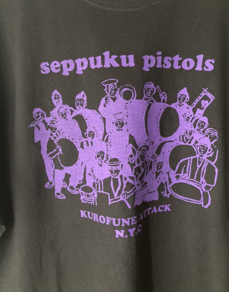 THanadou's tweet photo. 切腹ピストルズTシャツ。ネットショップよりご購入できます！
#切腹ピストルズ https://t.co/Mx3ZS7Id9M
