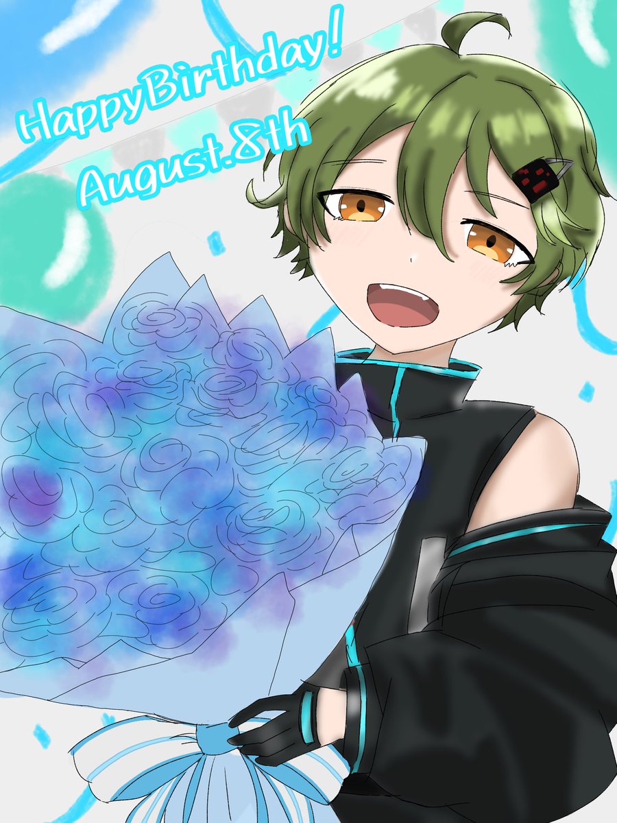 Tsukishiro1717's tweet photo. 𝓗𝓪𝓹𝓹𝔂  𝓑𝓲𝓻𝓽𝓱𝓭𝓪𝔂
August.8th

テトさん。
これからも幸せに過ごしているのを願います。
いつまでも忘れません。

 #月城拓人の非日常 https://t.co/PNwKQ6JmIG