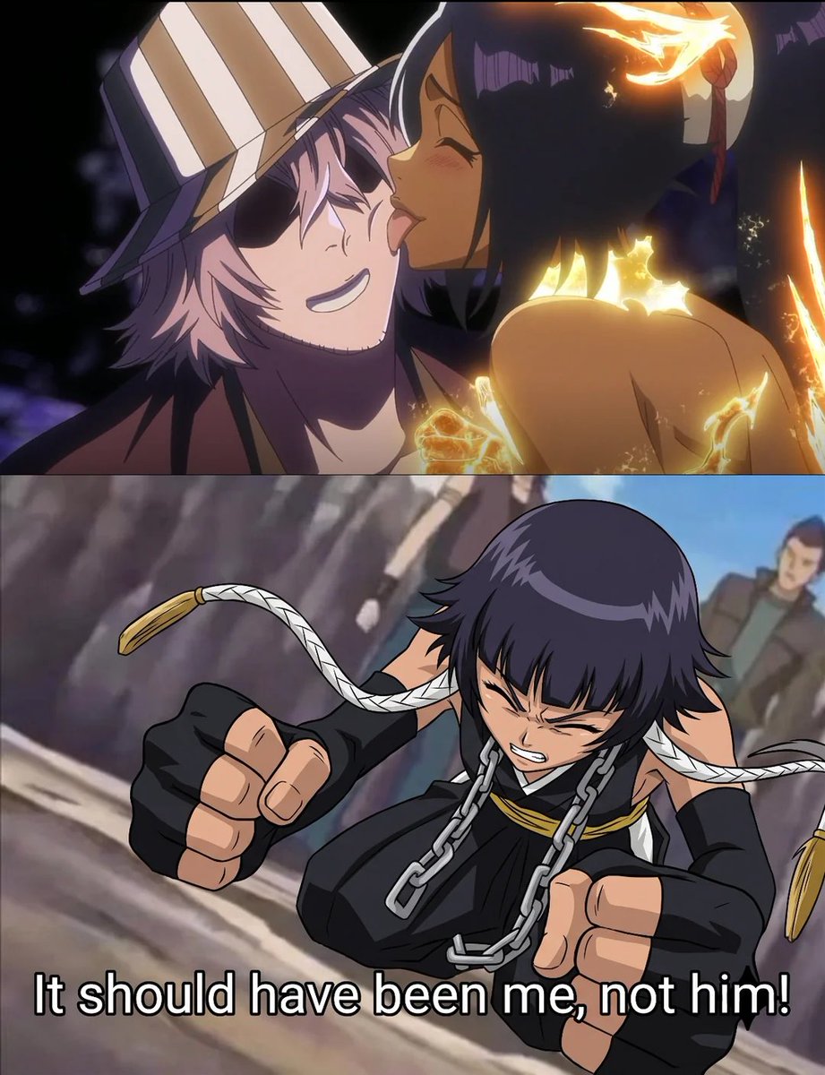 Retro_Bleach1's tweet photo. Soi Fon be like: https://t.co/gjDToFruyN