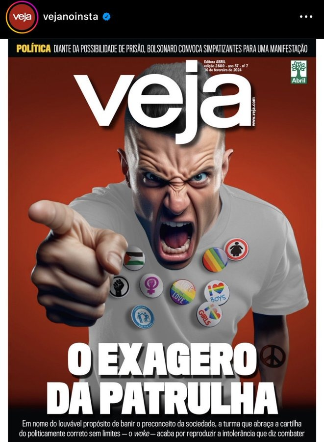 mauricio8480's tweet photo. @VEJA https://t.co/1U85GzBdS1
