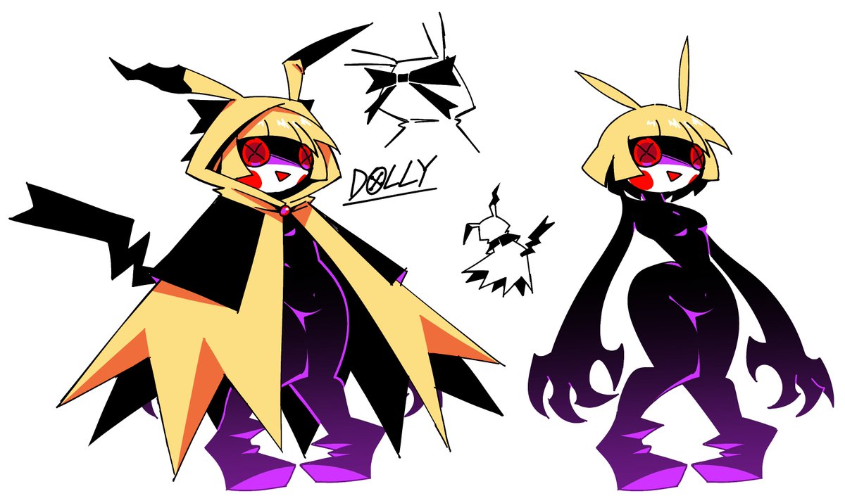 MaxOKE_'s tweet photo. ok     pokemon gijinka repost time (1/3) https://t.co/1YObUi4Fxo