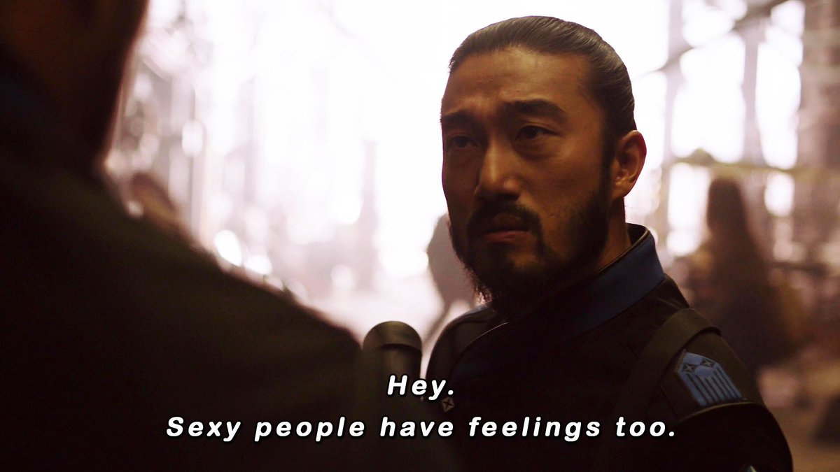 YumYumPodcast's tweet photo. Fancy Lee lives a very difficult life!
#Killjoys #SyFyChannel #Syfy https://t.co/gtLO5cztpC