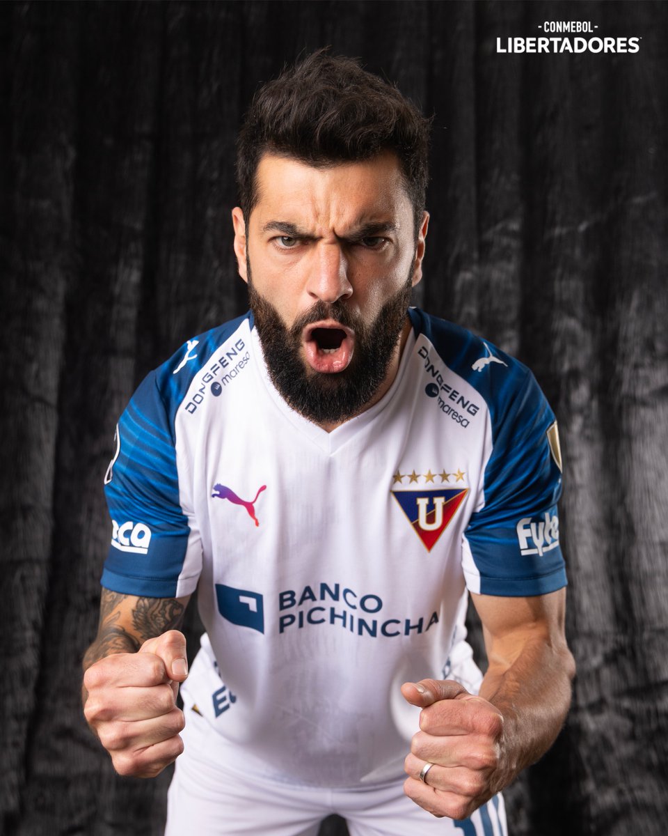 Libertadores's tweet photo. 🇺🇾💪🇪🇨 El uruguayo Gian Allala, uno de los dueños de la defensa de @LDU_Oficial

🏆CONMEBOL #Libertadores | #GloriaEterna https://t.co/pvA2oENjCA