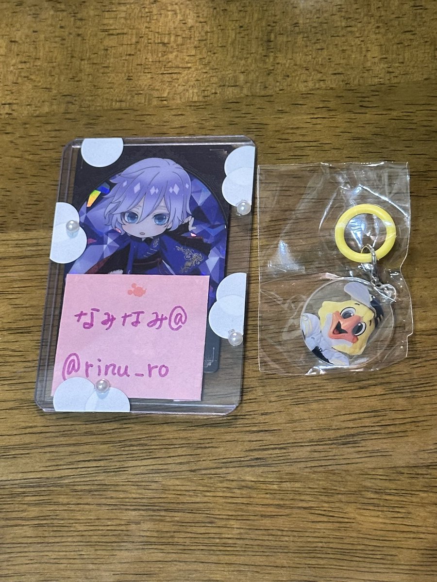 rinu_ro's tweet photo. @nao_j612 交換可能とのことで、ありがとうございます。
お写真をお送り致しますので、確認の程よろしくお願いいたします。 https://t.co/O4BEl2HWEB