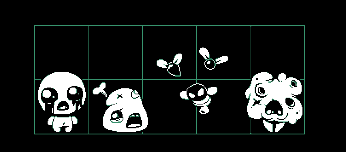 Darkercape's tweet photo. Also, here's some old I dug up! I smushed Isaac and Undertale because it was funny, probably. #undertaleㅤ #tboi https://t.co/CB0EoS6eYA