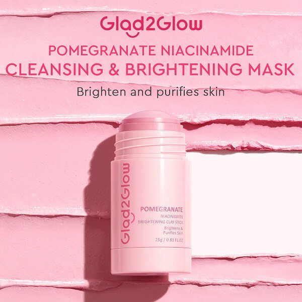 Thaibestsellers's tweet photo. ✨ Brighten and refresh your skin with Glad2Glow Pomegranate Niacinamide Brightening Clay Stick.
With Niacinamide, Pomegranate & Beta Glucan to help improve radiance, control excess oil, and deeply cleanse dirt and impurities.
https://t.co/G5Aom5VX7A
#Glad2Glow #ClayMask https://t.co/2VHrydoX8G